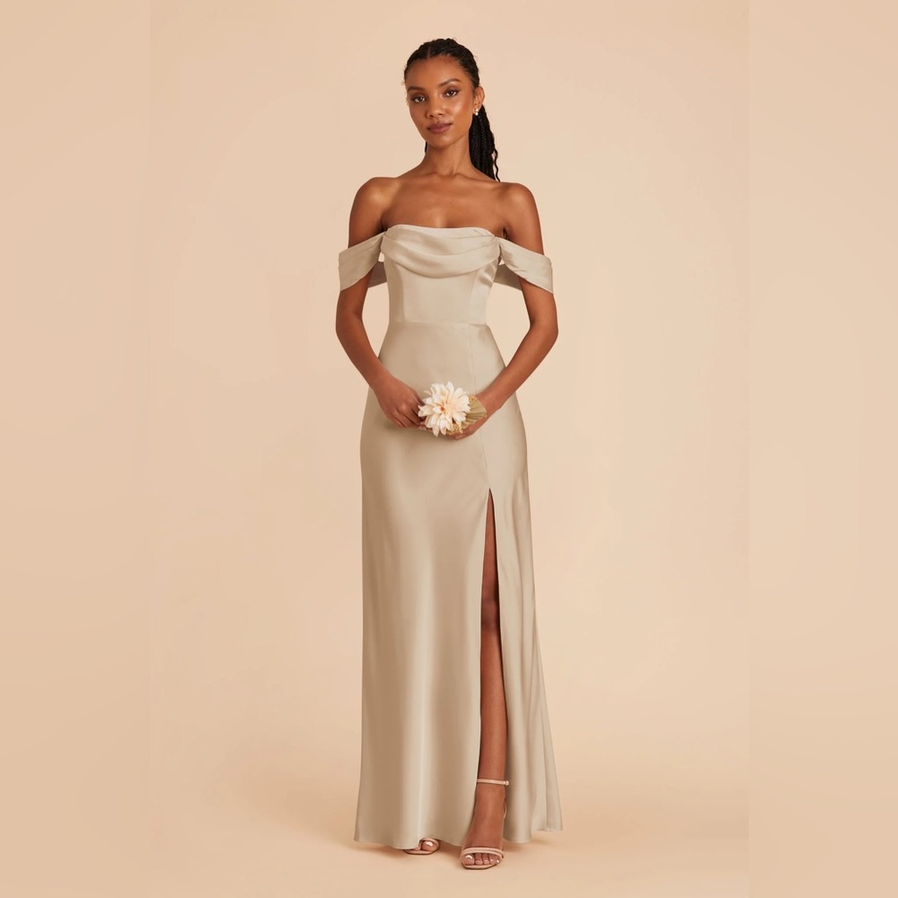 Birdy Grey Mia Dress - Neutral Champagne